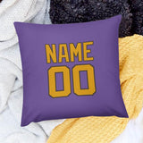 Custom Light Purple Yellow Pillowcase