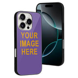 Custom Light Purple Yellow Phone Case