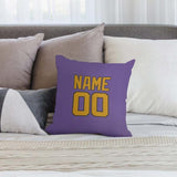 Custom Light Purple Yellow Pillowcase