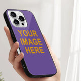 Custom Light Purple Yellow Phone Case