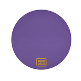 Custom Light Purple Yellow Round Table Cloth