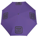 Custom Light Purple Olive Automatic Umbrella