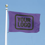 Custom Light Purple Olive Flag