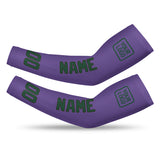 Custom Light Purple Green Arm Sleeve