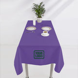 Custom Light Purple Olive Square Table Cloth
