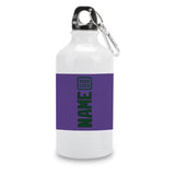 Custom Light Purple Green Sports Bottle