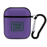 Custom Light Purple Green AirPods Case