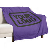 Custom Light Purple Olive Blanket