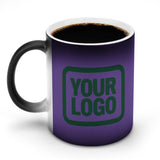 Custom Light Purple Green Magic Mug