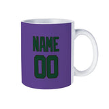 Custom Light Purple Green Mug