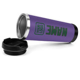 Custom Light Purple Green Stainless Steel Water Cup