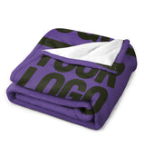 Custom Light Purple Olive Blanket