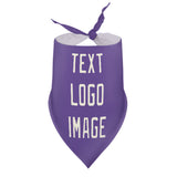 Custom Light Purple Cream Pet Scarf
