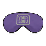 Custom Light Purple Gray Sleep Mask