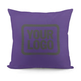 Custom Light Purple Dark Grey Pillowcase