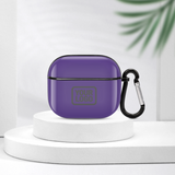 Custom Light Purple Dark Grey AirPods Case (3rd Generation)