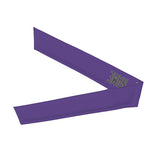 Custom Light Purple Dark Grey Headband