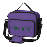 Custom Light Purple Green Lunch Bag