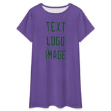 Custom Light Purple Green Nachthemd