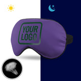 Custom Light Purple Green Sleep Mask