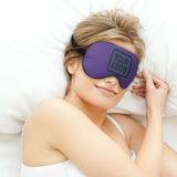 Custom Light Purple Green Sleep Mask