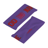 Custom Light Purple Red Sports headband