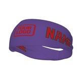 Custom Light Purple Red Sports headband