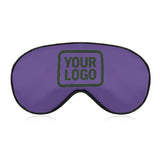 Custom Light Purple Dark Green Sleep Mask