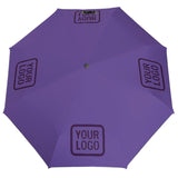 Custom Light Purple Purple Automatic Umbrella