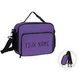 Custom Light Purple Purple Lunch Bag