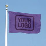 Custom Light Purple Purple Flag