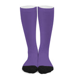 Custom Light Purple Light Purple Knee-High Sock
