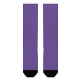 Custom Light Purple Light Purple Knee-High Sock
