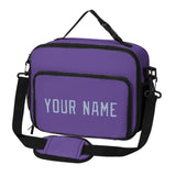 Custom Light Purple Light Blue Lunch Bag