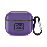 Custom Light Purple Navy AirPods Case (3rd Generation)