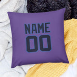 Custom Light Purple Navy Pillowcase