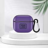 Custom Light Purple Navy AirPods Case (3rd Generation)
