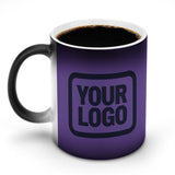 Custom Light Purple Navy Magic Mug
