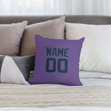 Custom Light Purple Navy Pillowcase