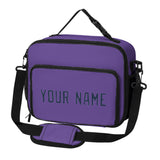 Custom Light Purple Blue Lunch Bag