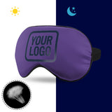 Custom Light Purple Blue Sleep Mask