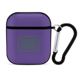 Custom Light Purple Blue Green AirPods Case