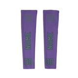 Custom Light Purple Blue Green Arm Sleeve