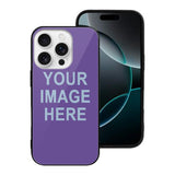 Custom Light Purple Light Blue Phone Case