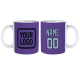 Custom Light Purple Light Blue Mug
