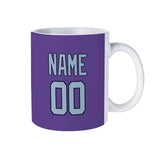 Custom Light Purple Light Blue Mug