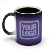 Custom Light Purple Light Blue Magic Mug