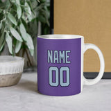 Custom Light Purple Light Blue Mug