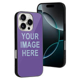 Custom Light Purple Light Blue Phone Case