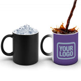 Custom Light Purple Light Blue Magic Mug
